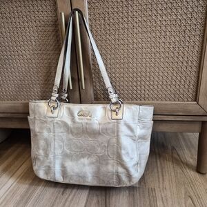 Coach Gold Tote Bag